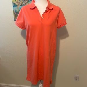 NWT Jcrew Orange Polo Dress